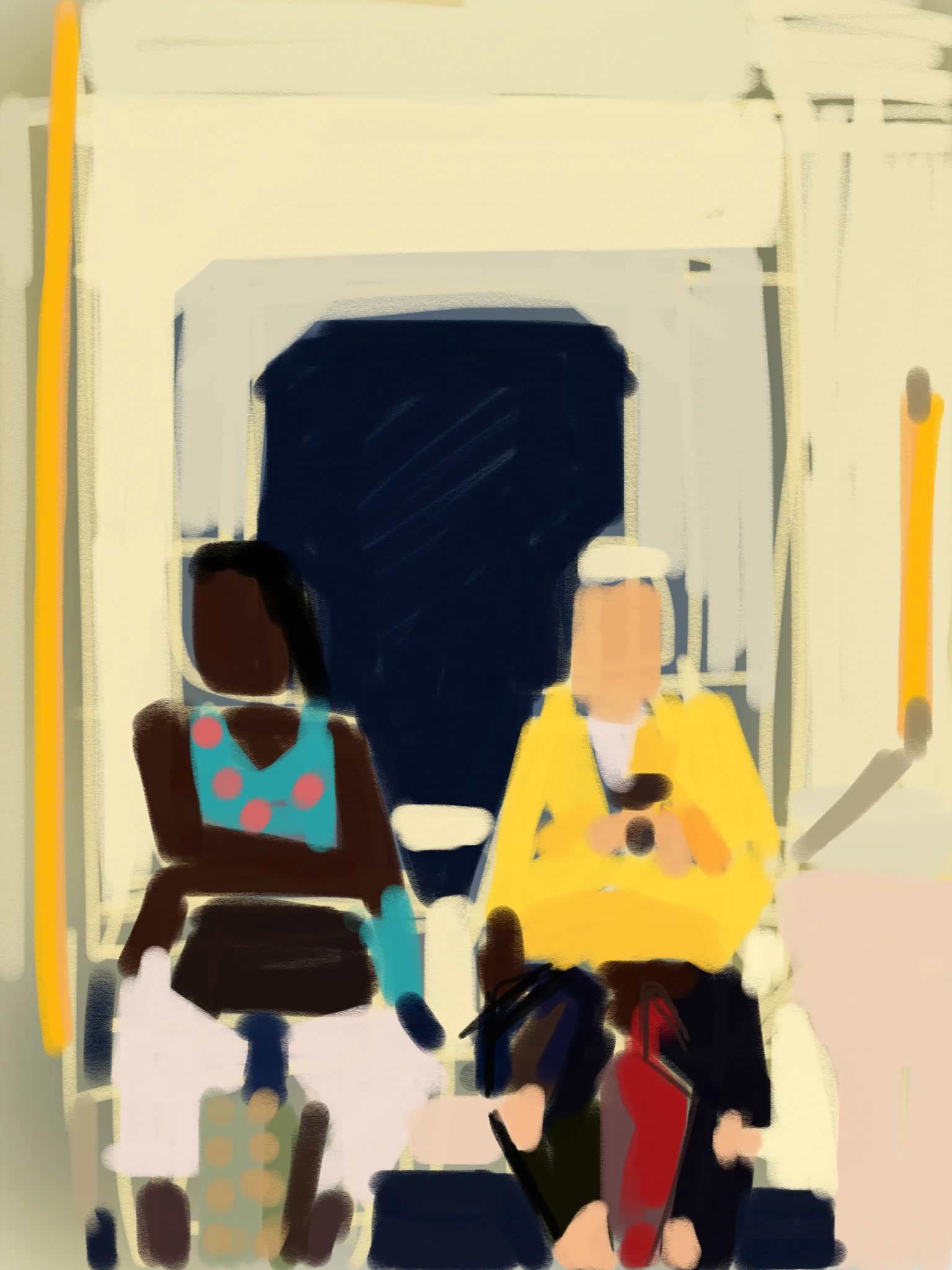 Faceless in the tube 10