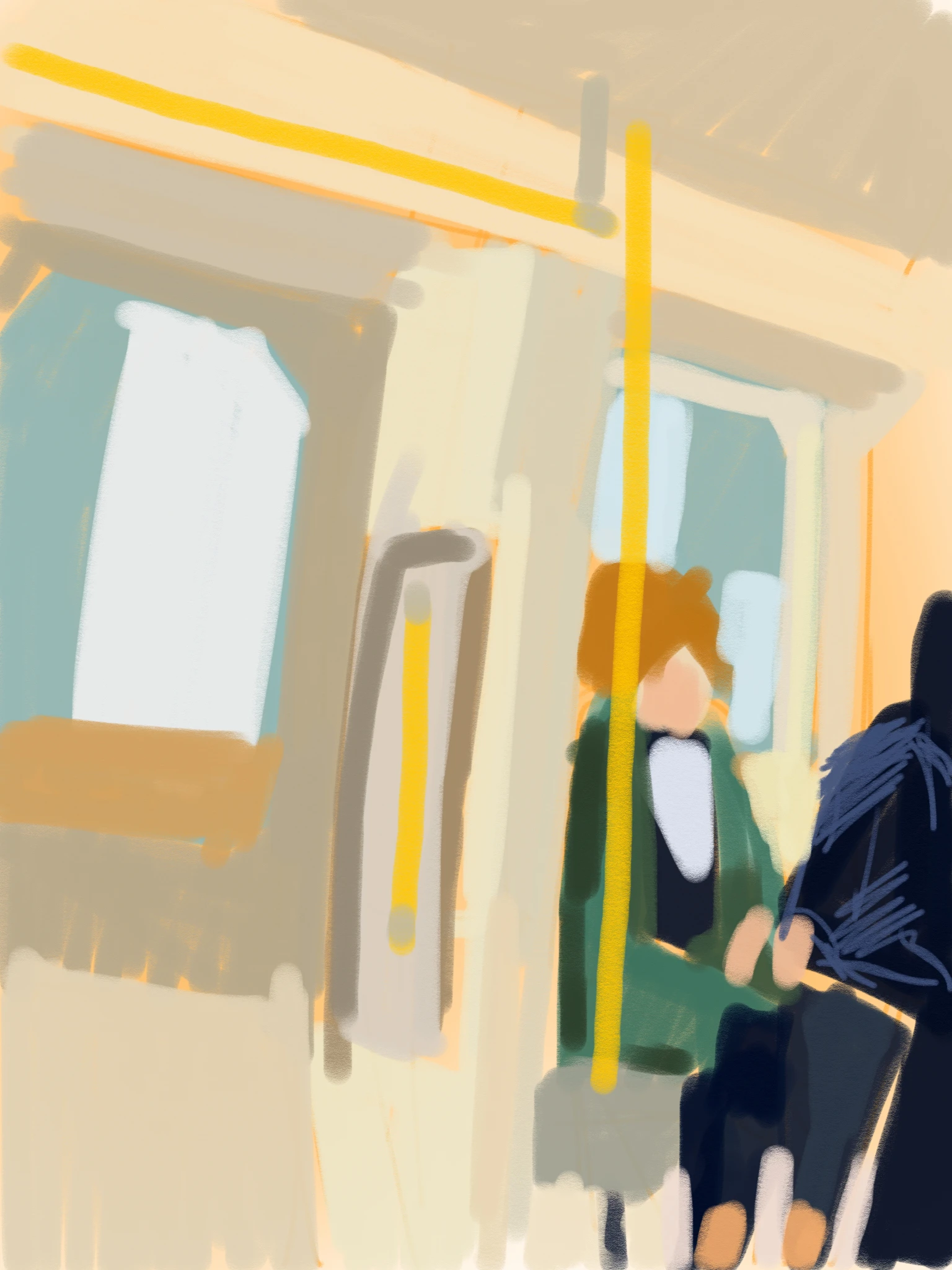 Faceless in the tube 11