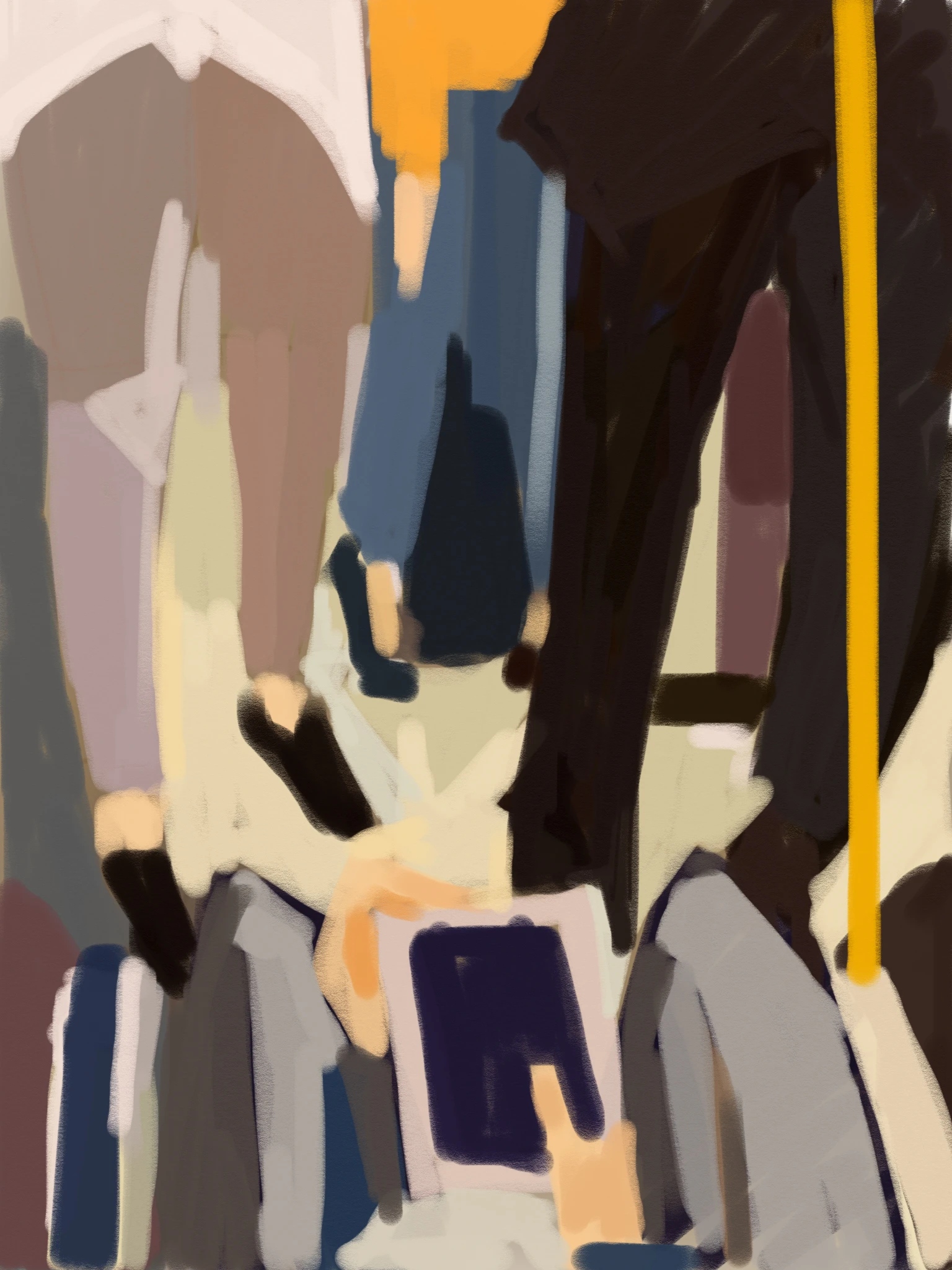Faceless in the tube 12