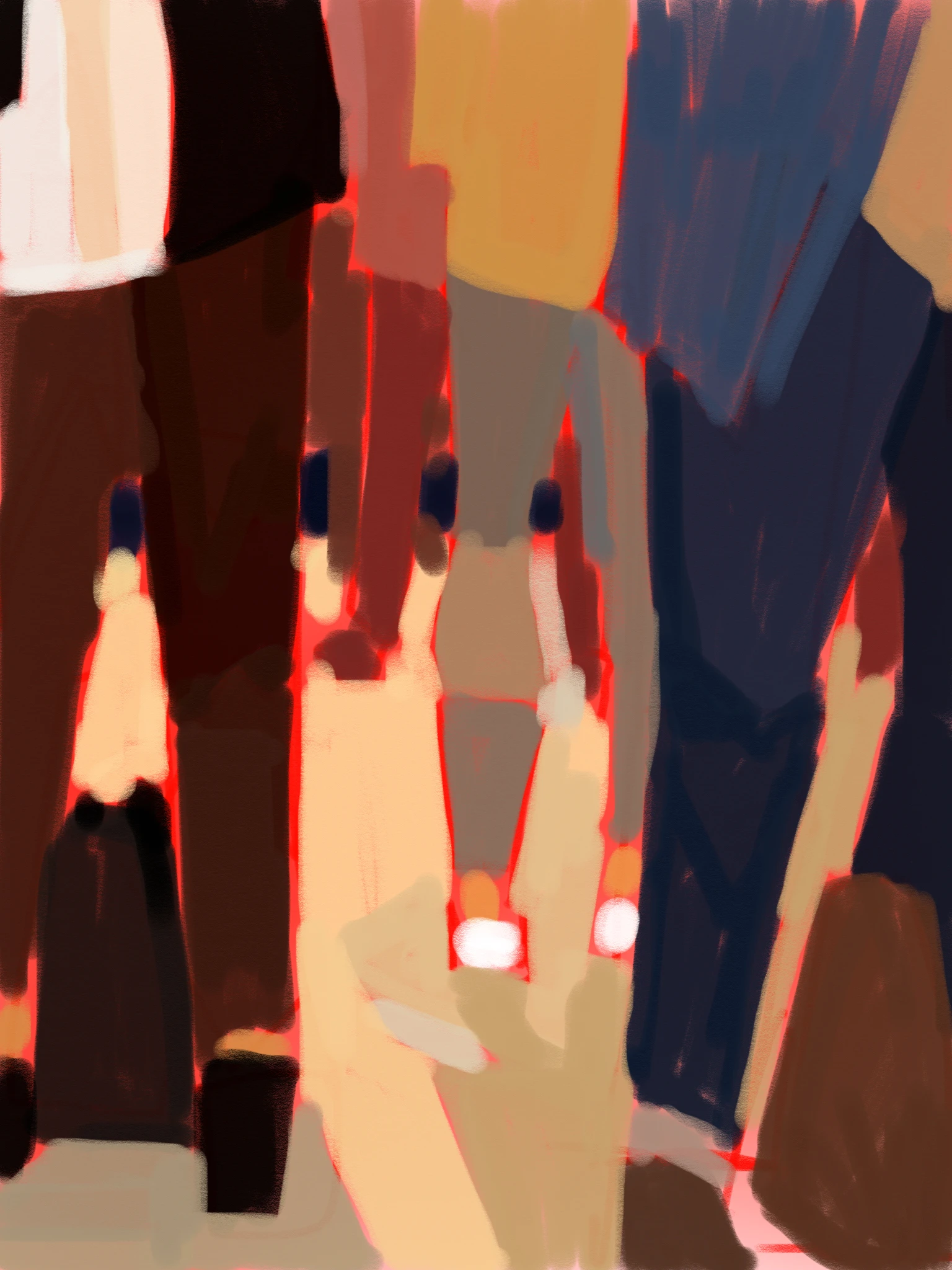 Faceless in the tube 14
