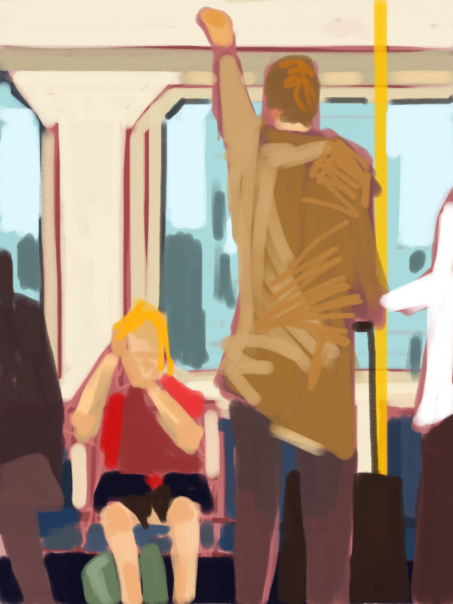 Faceless in the tube 16