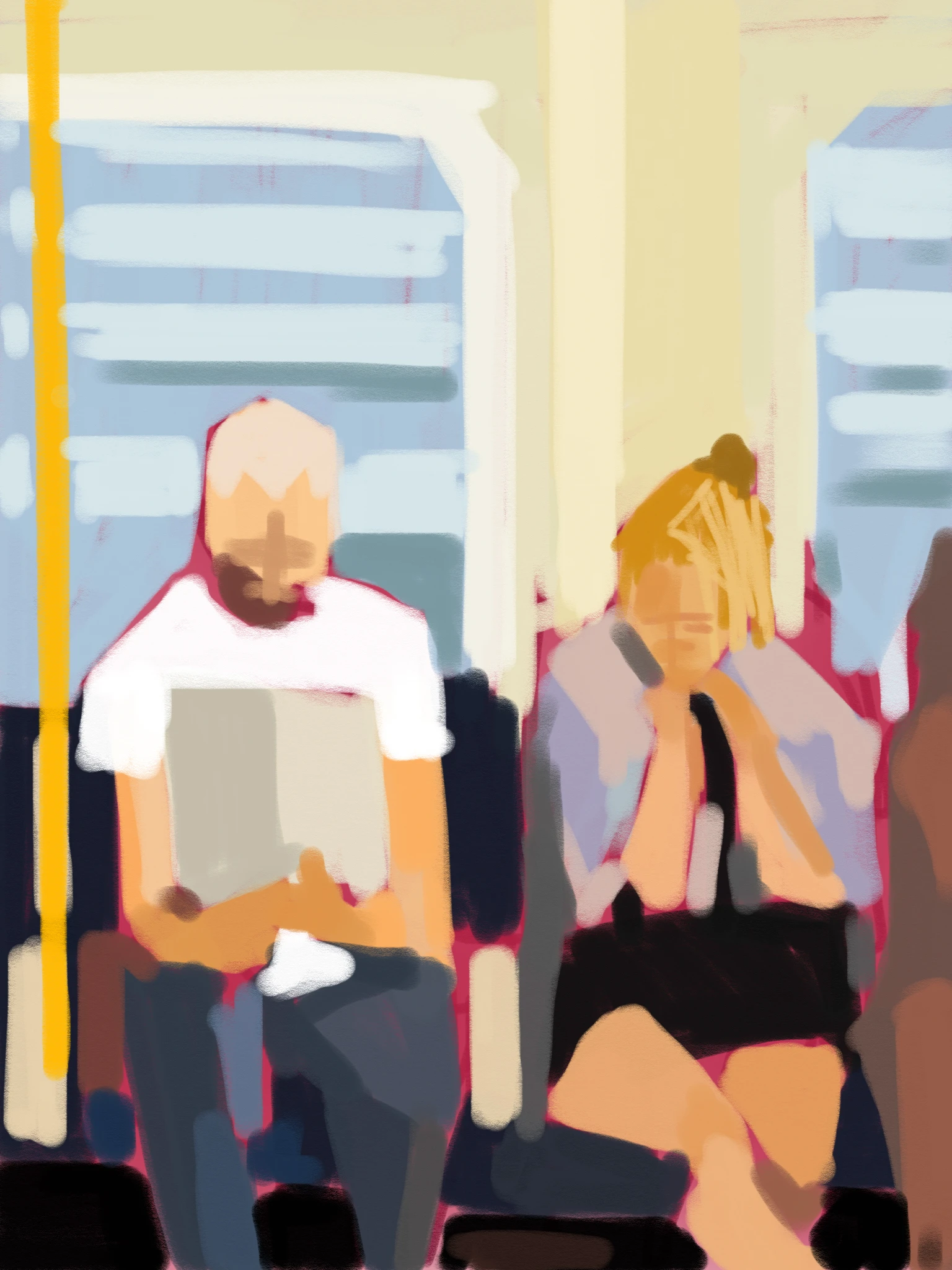 Faceless in the tube 17