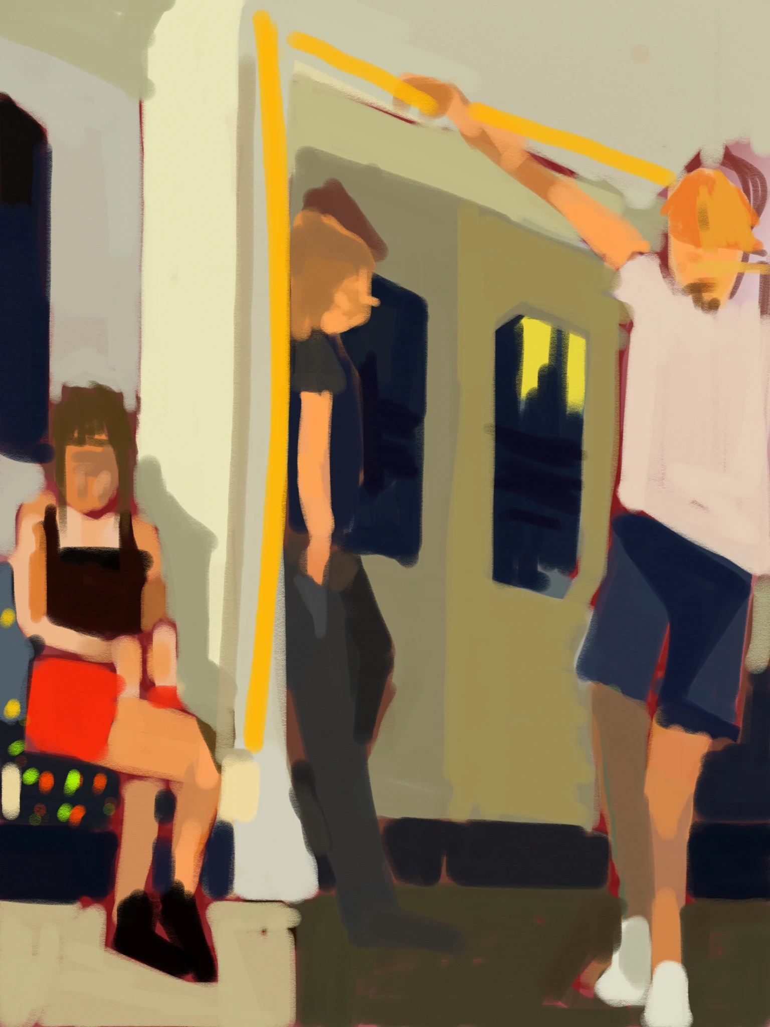 Faceless in the tube 19