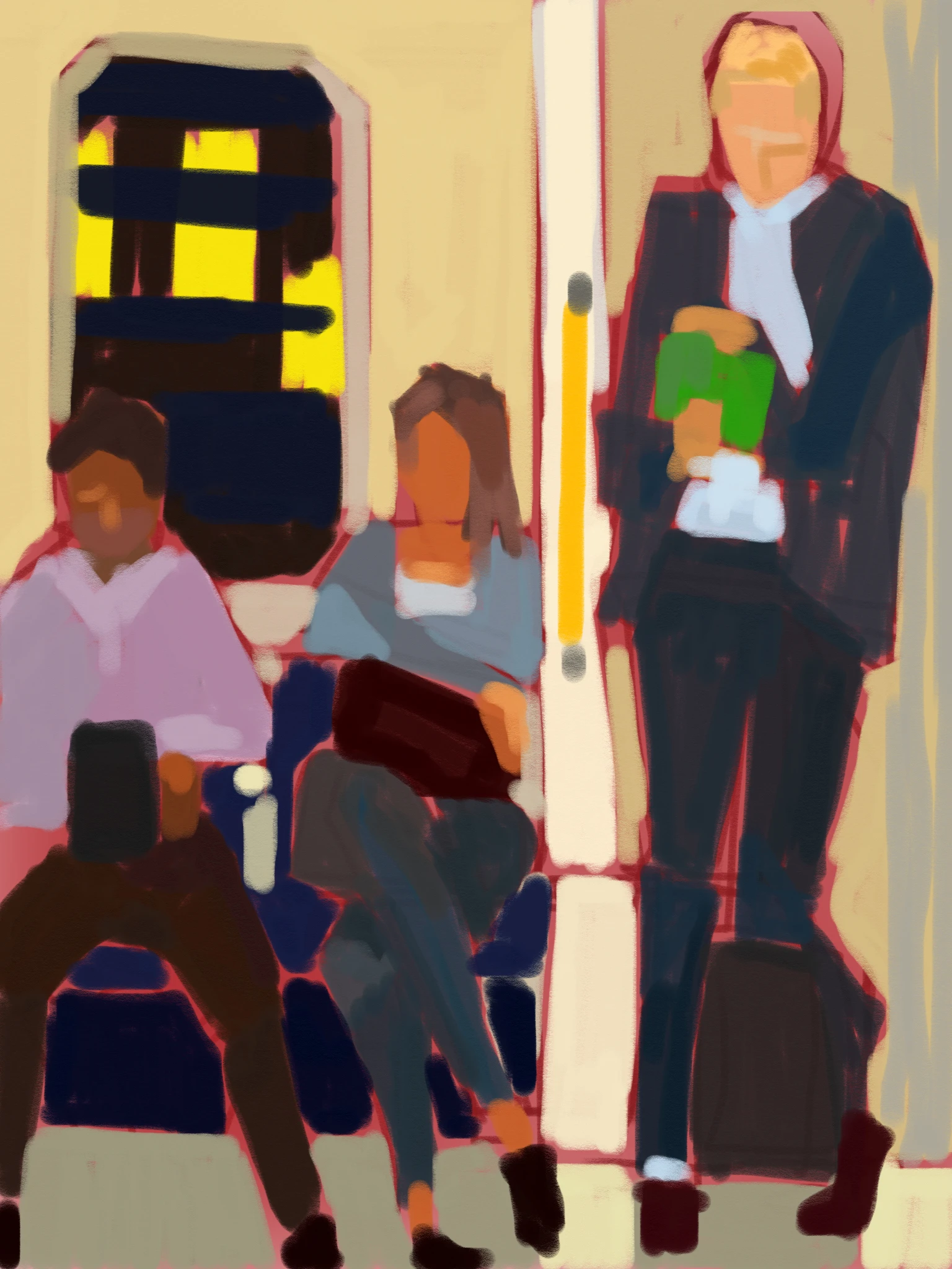 Faceless in the tube 20