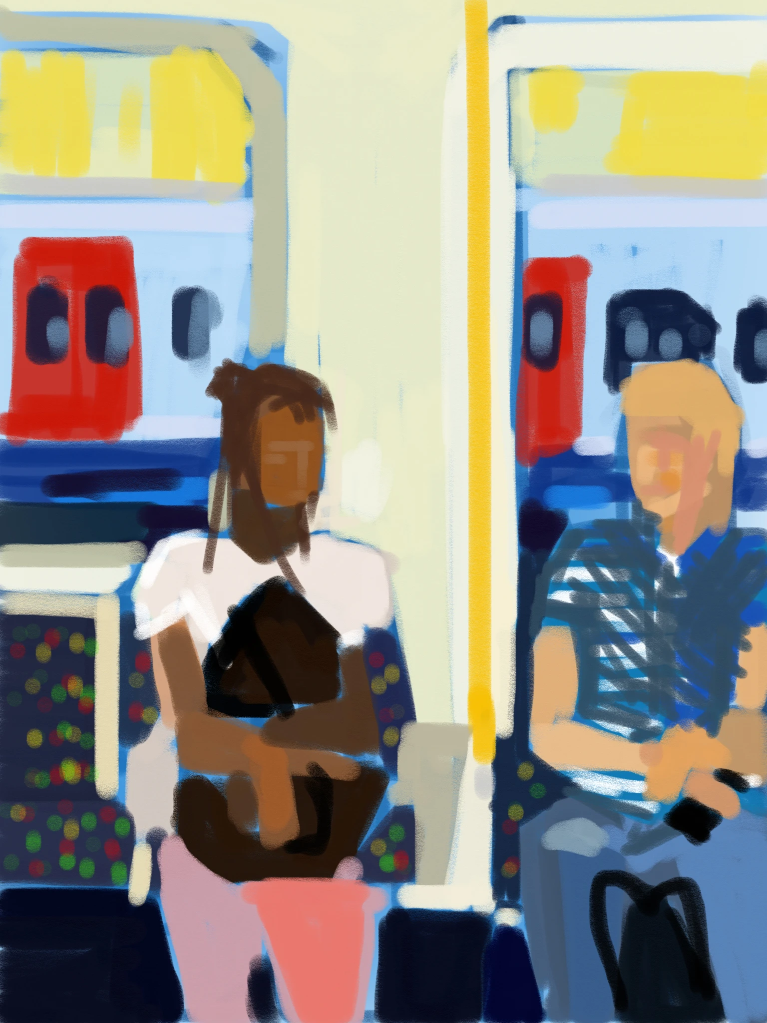 Faceless in the tube 22