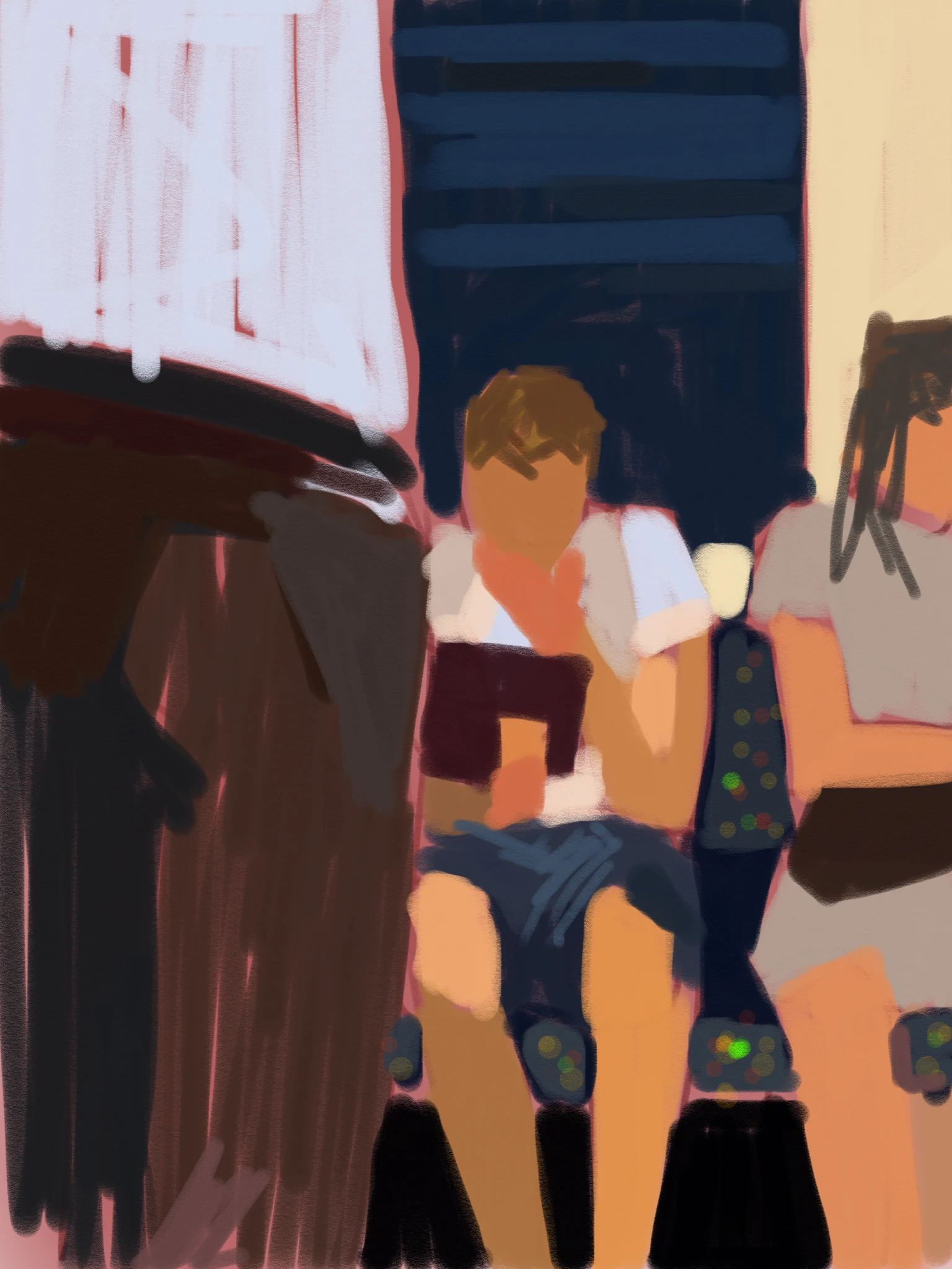 Faceless in the tube 23