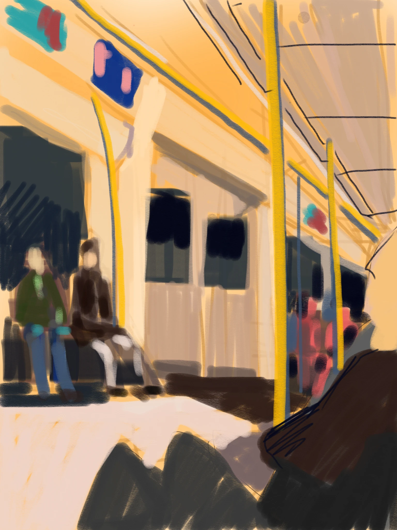 Faceless in the tube 3