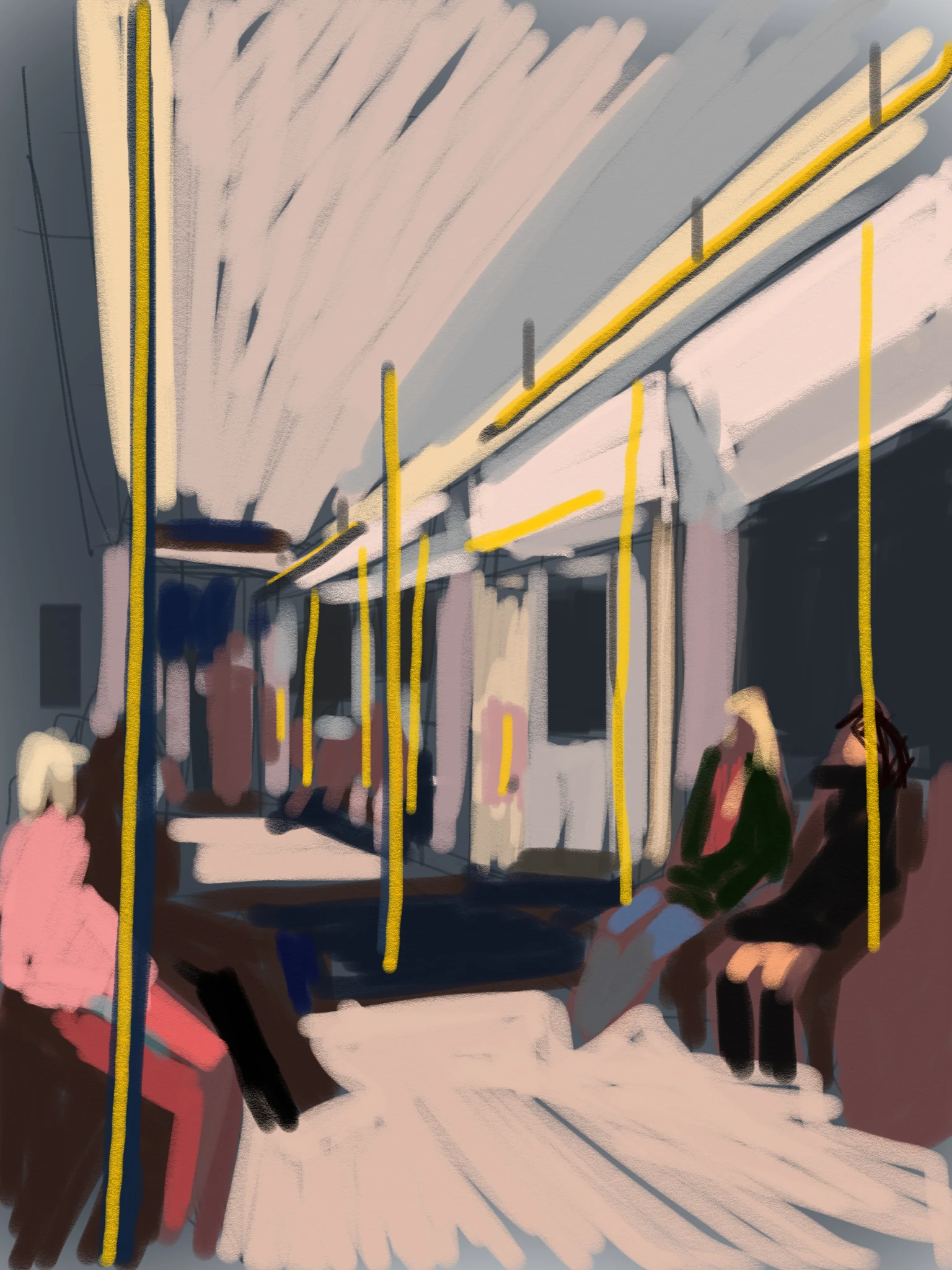 Faceless in the tube 5