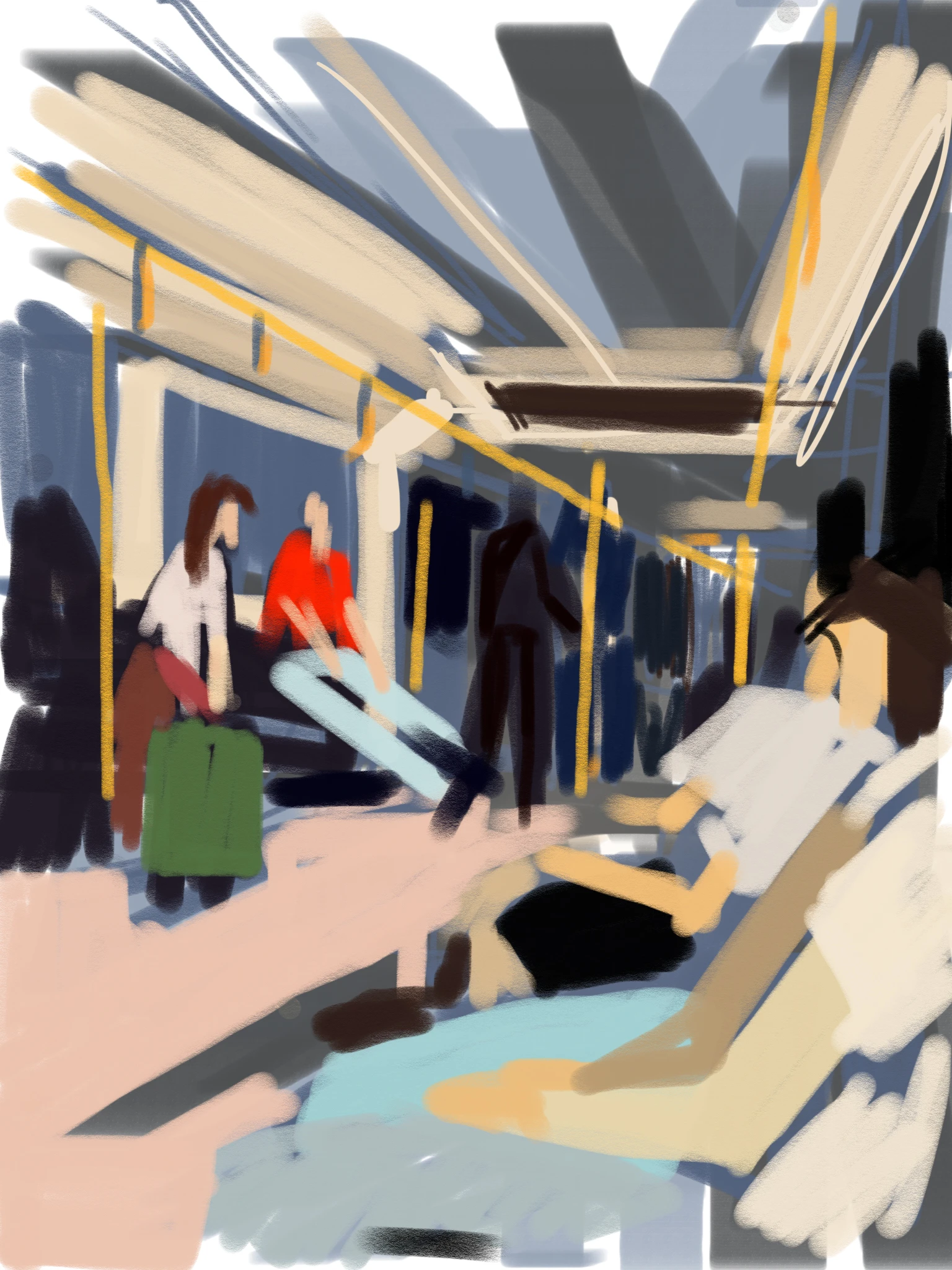 Faceless in the tube 7