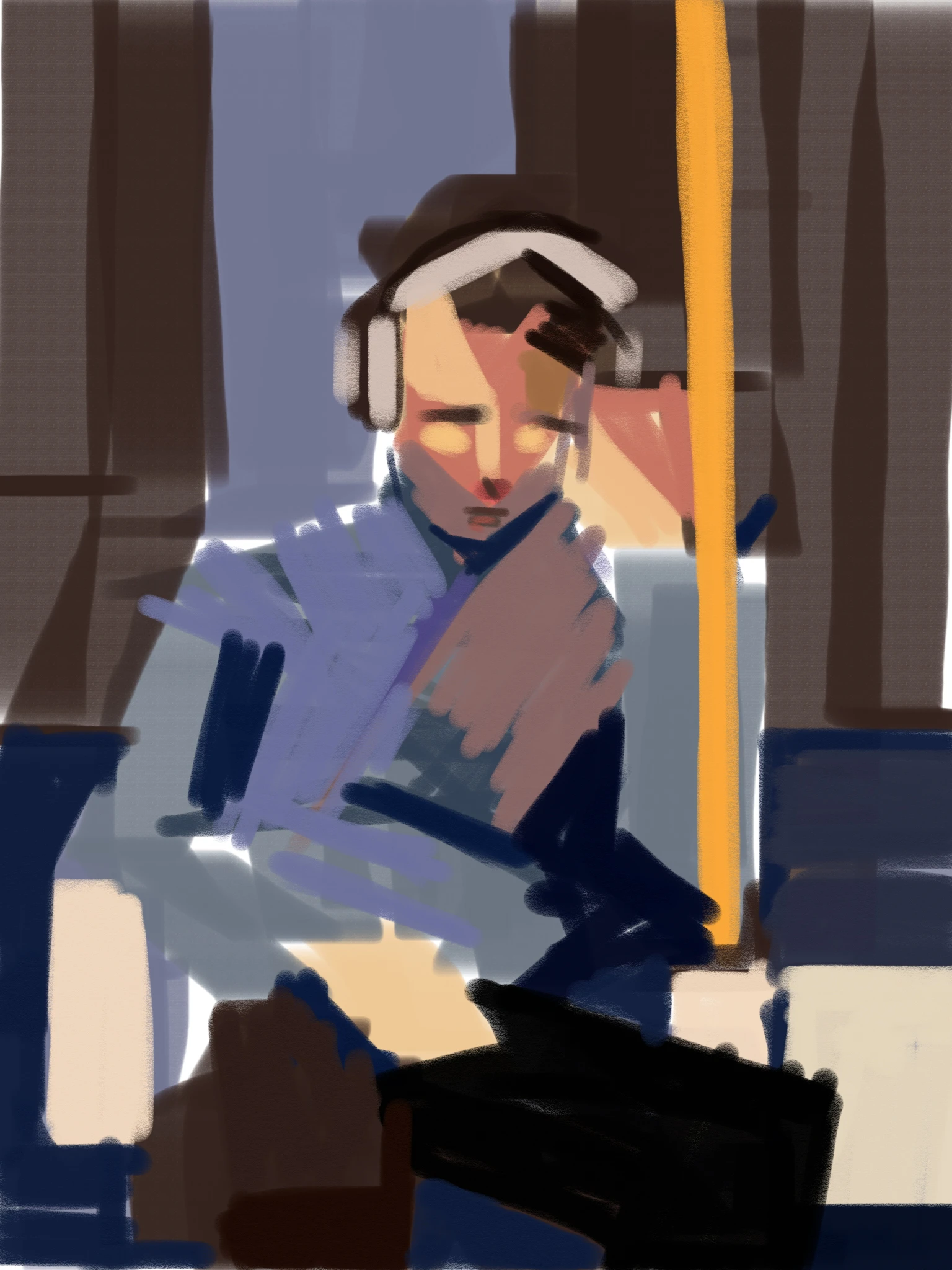 Faceless in the tube 8