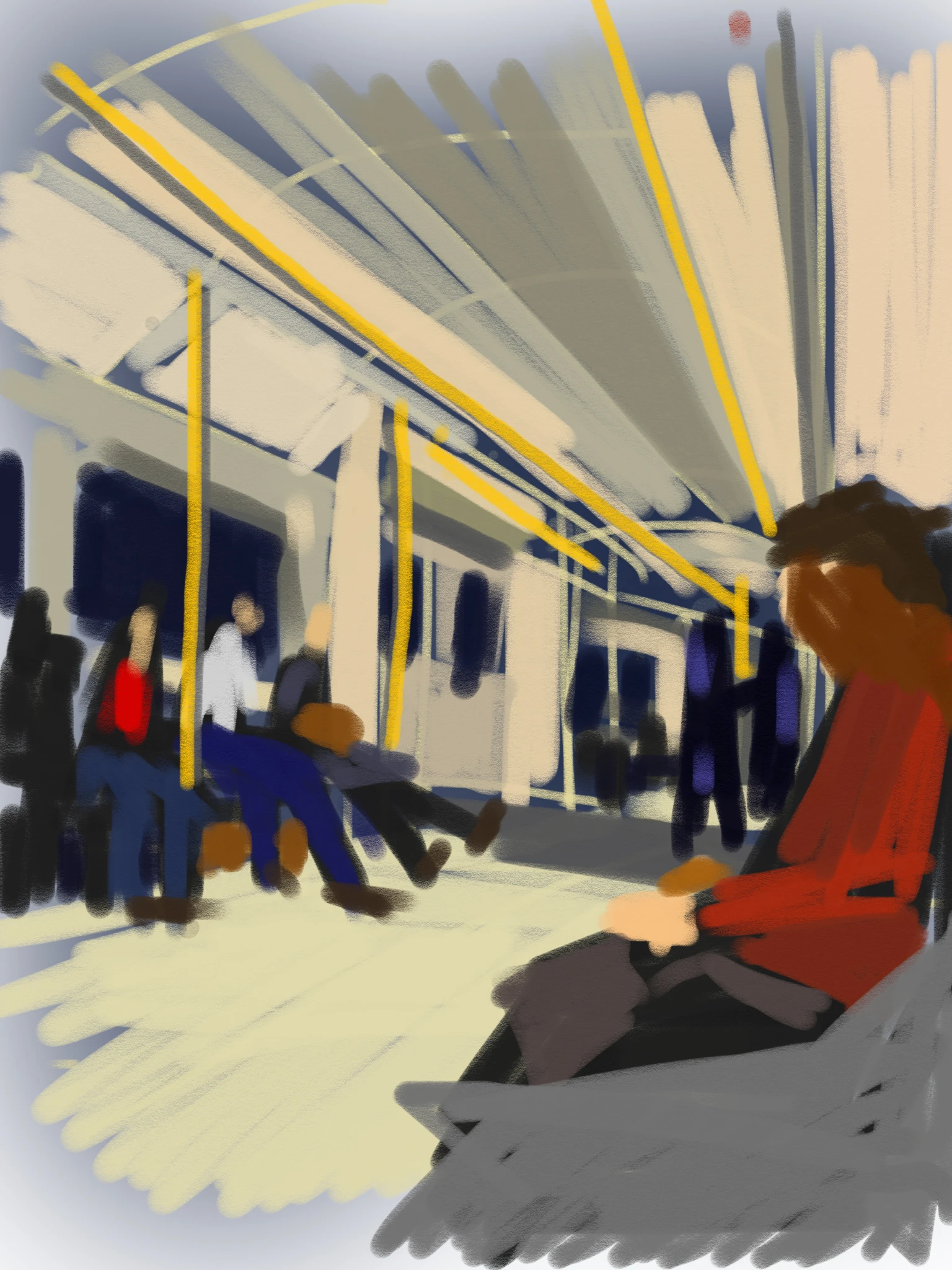 Faceless in the tube 9